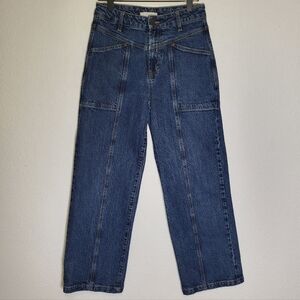 Anthropologie | Habitual Wide Leg Denim Jeans size 0/25